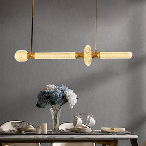 Lámpara de Techo LED Moderna y Minimalista, Ajustable en Altura, para Comedor, Barra o Mostrador, Estilo Nórdico Creativo, Luz Blanca Cálida para el Hogar - Product Image 4