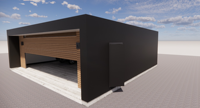 Maisons mobiles personnalisées en conteneurs, isolées, démontables, faciles à assembler, garages mobiles multi-usages