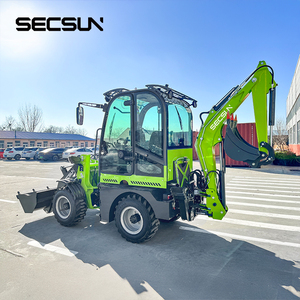 SECSUN CE 4x4 <span class=keywords><strong>Mini</strong></span>-Bagger Zuverlässiger 0,8 Tonnen 1,5 Tonnen 2,5 Tonnen Baggerlader zum Verkauf - Product Image 3