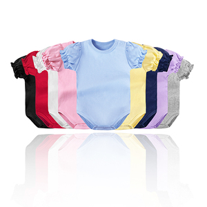 Pagliaccetto per neonato tutine per bambini all'ingrosso cotone rosa cotone 100% girocollo personalizzato di alta qualità abbigliamento per bambini fabbrica - Product Image 4