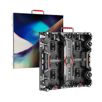WSLED 500x500 мм 7680 Гц P1.9-P3.91 Портативный изогнутый светодиодный дисплей 4K HD для аренды (в помещении/на улице) с высокой яркостью, гарантия 3 года