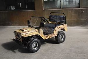 2026 New Design China MH Hybrid Mini Jeep Children Classic Car Special Transportation <b>Buggy</b> Steel Lead-acid Battery 150-250hp CE - Product Image 4