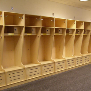 Tùy chỉnh bóng đá vận động viên bóng đá Locker phòng tủ khóa với băng ghế dự bị cho phòng tập thể dục - Product Image 4