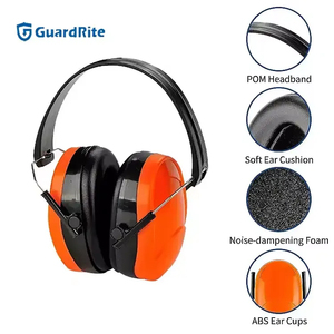 <span class=keywords><strong>Prix</strong></span> bas protéger les cache-oreilles auditifs durables robustes Double couche réglable ABS cache-oreilles insonorisés - Product Image 4