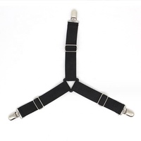 Hochleistungs-verstellbare dreieckige elastische Hosenträger matratze Eck clips Greifer Bettlaken halter Gurte Befestigungs elemente
