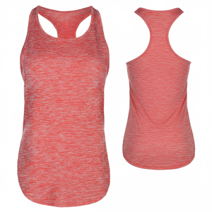 Vente chaude femmes été débardeur respirant Jersey doux coton Fitness Sport T-Shirt Sexy sans manches Style - Product Image 1