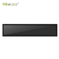 Écran LCD sur mesure de 28 pouces, panneau LCD étiré, écran LCD haute luminosité pour bus, métro, supermarché, centre commercial, écran publicitaire