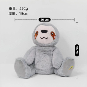 Nouvelle Peluche Lumineuse et Sonore Ourson Respirant ou Petite Otter pour Bébé, Rembourrée en Coton PP, 31cm-50cm, pour le Sommeil, Importée - Product Image 5