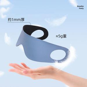 Máscara de ojos ligera para dormir para viajes de negocios, pausas para el almuerzo para <span class=keywords><strong>aliviar</strong></span> la fatiga sin tensión en los oídos, máscara de ojos portátil - Product Image 2