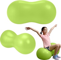 Chaise en forme de cacahuète en PVC pour enfants avec siège flexible massant pour la salle de classe |   Siège rebondissant actif |   Wiggly Kids |   Engagement essentiel