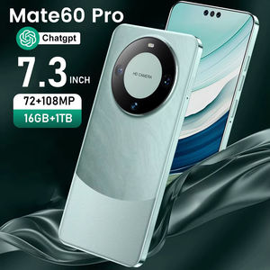 Sistema Android Smartphone Mate60 Pro 7,3 pulgadas Premium Clear Screen Visuals Memoria extensa Teléfono móvil 2025 Elección del cliente - Product Image 1