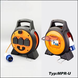 15M 3구 영국형 연장 코드 케이블 릴 롤러 키트 (RCD&MCB 및 USB 포트 포함) - Product Image 2