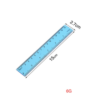 Règle de vente Hoit règles en plastique droites transparentes 15 et 20/30Cm règle à vendre fournitures de bureau papeterie
