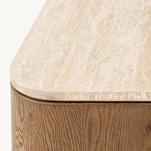 <span class=keywords><strong>Table</strong></span> <span class=keywords><strong>basse</strong></span> rectangulaire moderne en marbre pour salon - Product Image 3