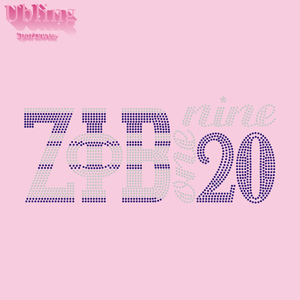 Big Discount Stable Strass Custom Transfer Designs ZPB Eisen auf Strass Transfers für T-Shirt - Product Image 4