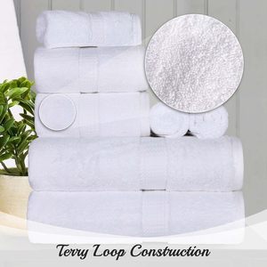 Toallas de Lujo Grandes, 100% Algodón Orgánico, Tejido Comprimido, Gruesas, para Hotel y Piscina, Personalizables, Desechables, en Rollo, para Spa - Product Image 6