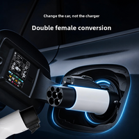 AC-OZT2 Tipe 2-NACS Adaptor Pengisian Daya AC Baru 32A Konektor Pengisian Daya EV Penjualan Langsung Pabrik Adaptor Pengisi Daya Mobil