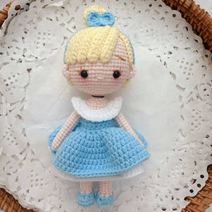 وصل حديثًا كروشيه مصنوع يدويًا بحجم مخصص لعبة أميغورومي على طراز الكرتون الناعم للفتيات هدية مثالية للأطفال - Product Image 6