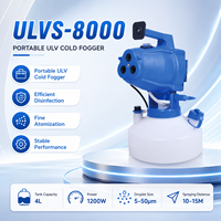 Pulvérisateur ULV Électrique Portable à Trois Buses pour la Désinfection des Entrepôts et la Sanitation Commerciale
