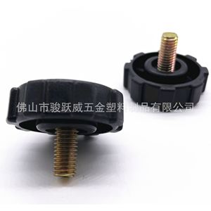 Tornillo de Mano de Plástico M8 de 40 mm de Diámetro, Perno para Muebles con Cabeza Redonda y Accionamiento Torx, Material de Nailon - Product Image 4