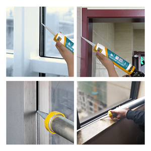 الزجاج ختم ونافذة إطار الباب للماء Silicona الخليك حمض مانع التسرب السيليكون اللاصق الغراء 6120 - Product Image 5