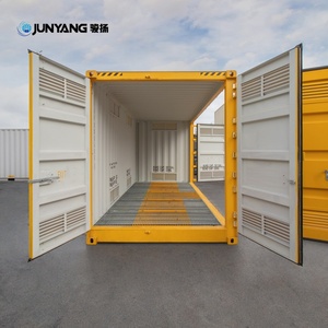 Contenedor de Residuos Peligrosos HCOS de 20 Pies de Calidad Mayorista, Contenedores de Acero Corten de 20 Pies de Alto con Lado Abierto para Materiales Peligrosos - Product Image 3