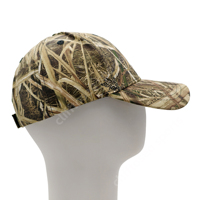 Casquettes personnalisées brodées de haute qualité, motif camouflage arboral, pour la pêche et les activités sportives de plein air, en sergé réglable, originales, en coton et polyester structuré