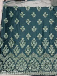 Premium Quality Sequence Daman Imported <b>Net</b> <b>Fabric</b> Width 56 Inch Embroidery <b>Fabric</b> for Clothing at Affordable Price - Product Image 5