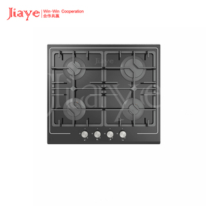 Table de cuisson à gaz encastrable 4 brûleurs en verre trempé avec allumage automatique et économie d'énergie à haut rendement - Product Image 5