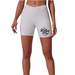 Customized Autumn Winter High Stretch Breathable Quick Dry Nylon Spandex <b>Shaping</b> Sports Shorts Peach Hip Nude Yoga <b>Leggings</b> - Product Image 3