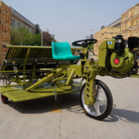 Transplanteur de riz agricole à haute efficacité gain de temps et rentable avec des composants de base de moteur à haute productivité