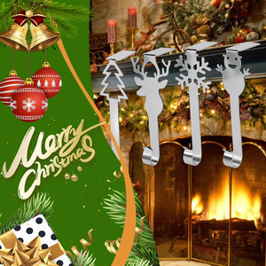 <span class=keywords><strong>Crochet</strong></span> de suspension de Noël de qualité supérieure pour l'affichage des décorations de Noël sur les portes d'hôtels et de maisons - Product Image 6