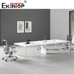 Ekintop Meeting Table Conference Modern Luxury Conference Table Room Furniture Office Conference Tables and Chairs