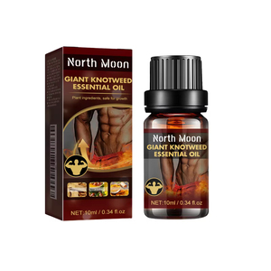 Aceite Esencial de Nudo Gigante para Hombres - Aceite Natural Puro de Plantas para Mejorar el Rendimiento Sexual Masculino con Resistencia y Potencia Prolongada - Product Image 1