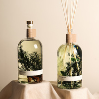 Diffuseur de parfum en verre extra-large de 2500 ml, sans fumée, air frais, série Man Ting Fang, Homeflower