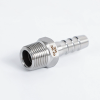 Conexión de Manguera Roscada Hexagonal Macho NPT/BSP de Acero Inoxidable 304/316 Forjado en Frío de Fábrica Carp Journey, Clase de Pasivación por Esmaltado