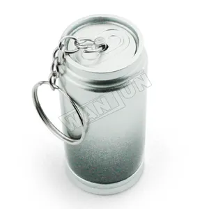 abs beer resin cans shaped keychains drink can key chain