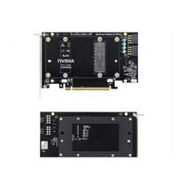 Carte graphique Nvidia V100, adaptateur Sxm2 Pciex16, carte V100 16G 32G pour IA, Nvlink, GPU passif