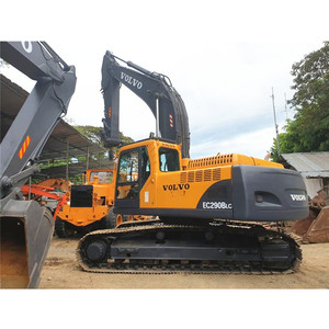 Excavatrice d'occasion puissante et robuste avec train de roulement renforcé Volvo 290 Excavatrice d'occasion Caterpillar pour conditions difficiles - Product Image 5