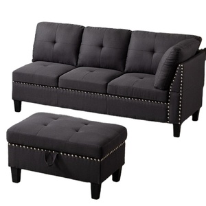 Fornitore professionale di divani per la <span class=keywords><strong>casa</strong></span> mobili da salotto 3 posti divano in tessuto soggiorno arredi moderni - Product Image 4