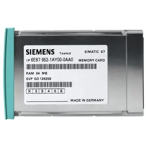 6ES7952-1AY00-0AA0 Siemens RAM memory card for S7-400 long structure form 64Mbyte