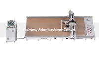 Routeur CNC vertical haute rigidité ANBEN V-1650 avec commande Syntec, idéal pour la découpe de panneaux sandwich en aluminium, nid d'abeille et polyuréthane
