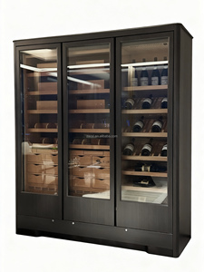 Contrôle d'humidité de cabinet à deux zones sur mesure <span class=keywords><strong>pour</strong></span> l'âge du cigare et la gestion de la température <span class=keywords><strong>pour</strong></span> la <span class=keywords><strong>cave</strong></span> à <span class=keywords><strong>vin</strong></span> - Product Image 6