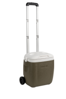 Glacière isotherme Polarcooler HS906C 16L en PE avec roues et poignée portable, maintien de la glace pendant 3 jours pour canettes