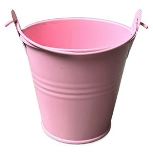 Medium Size Candy Color Mini Iron <b>Bucket</b> for Home Decoration Storage Painting <b>Bucket</b> Pastoral Style Desktop Gift 75mm Height - Product Image 5