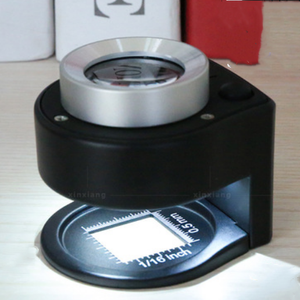 Miroir de <span class=keywords><strong>photo</strong></span> avec 6led, textile entièrement métallique, <span class=keywords><strong>loupe</strong></span> à échelle de lumière, 30 fois - Product Image 4