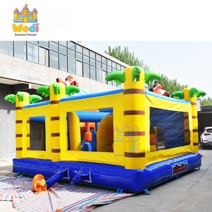 Structure gonflable géante de qualité commerciale, château gonflable en PVC robuste, château de saut pour location de fêtes d'enfants - Product Image 3