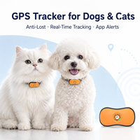 Rastreador GPS Inteligente e Impermeable para Mascotas, Portátil, Compatible con PC, Alerta de Batería Baja, Bajo Consumo de Energía