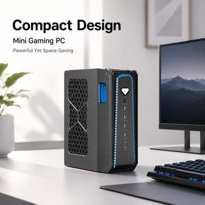 มินิพีซีคอมแพคเกม PC I7-12700F RTX 4070 12GB DDR5 SSD Quad Display สำหรับเกมสำนักงานการเล่นเกมระบายความร้อนด้วยของเหลวมินิพีซี - Product Image 1
