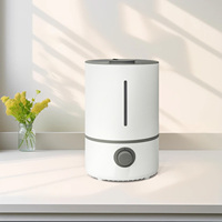 Diffuseur d'huiles essentielles aromatiques à bouton rotatif de grande capacité 4L, humidificateur d'air domestique